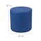 Flash Furniture Soft Seating Flexible Circle for Classrooms and Common Spaces - 18" Seat Height (Blue) ZB-FT-045R-18-BLUE-GG - alternate 2